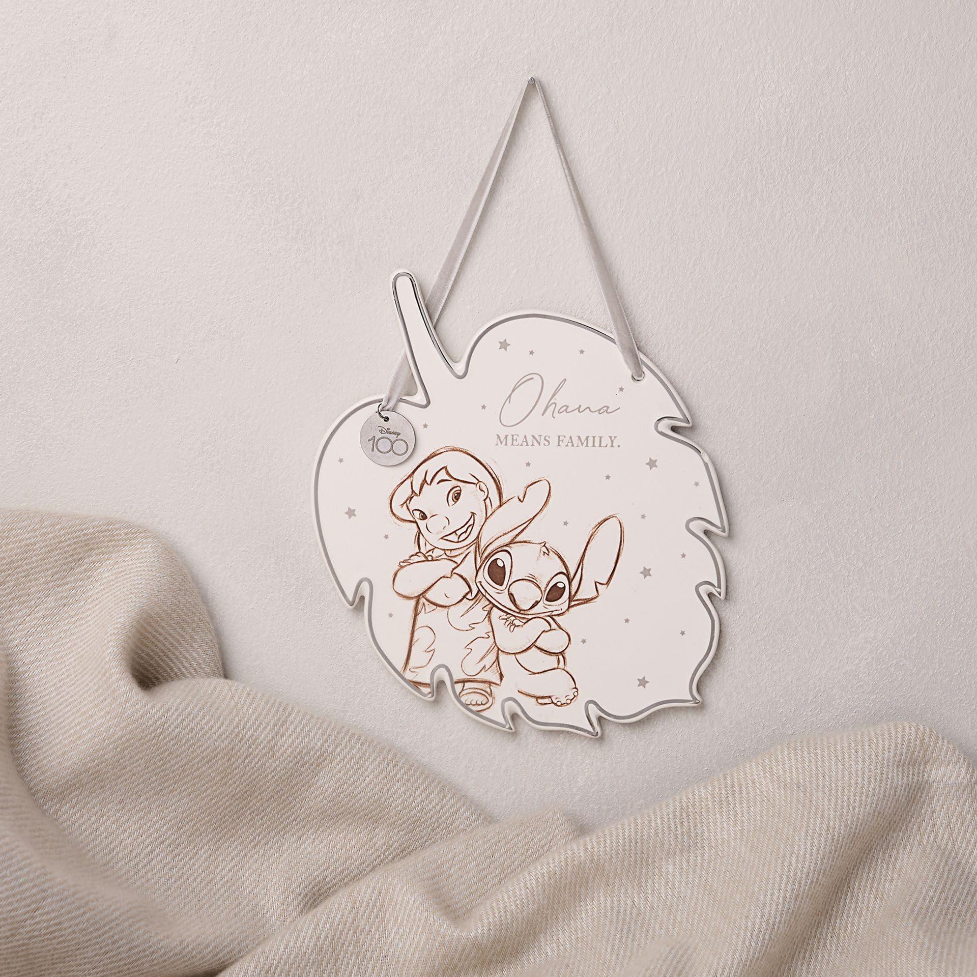 Widdop and Co Disney 100 Ceramic Plaque - Stitch