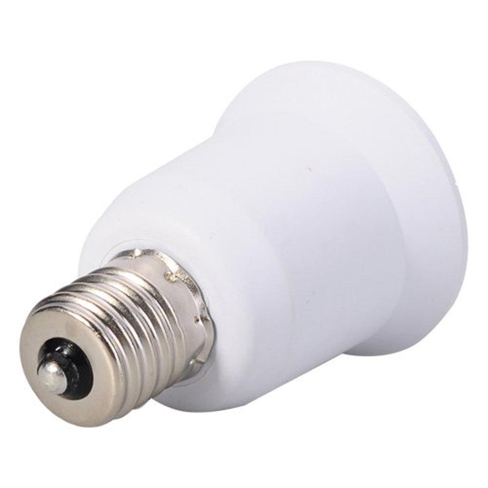 Lighting Supplier YI Lighting E17 to E26 Socket Adapter Converter - Converts Intermediate to Medium Socket (Pack of 2)
