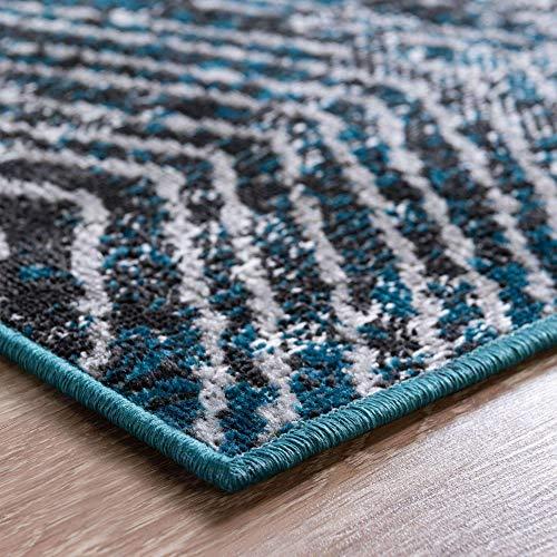 Rugs.com Rugs.com Valencia Collection Area Rug 8' x 10' Grey Low Rug Perfect for Living Rooms, Large Dining Rooms, Open Floorplans