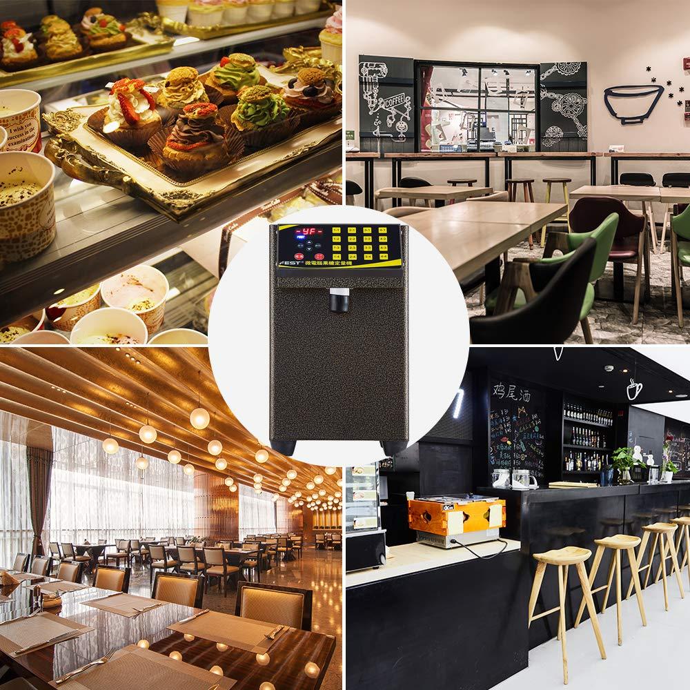 BMGIANT BMGIANT 8.5L 110v Full Automatic Syrup Dispenser Fructose Bubble Tea Equipment Fructose Quantitative Machine Boba Stainless Steel Machine