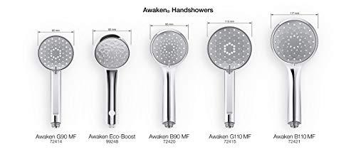 Kohler KOHLER Awaken B90 Multifunction Hand Held Shower Head, Polished Chrome, K-72420-CP