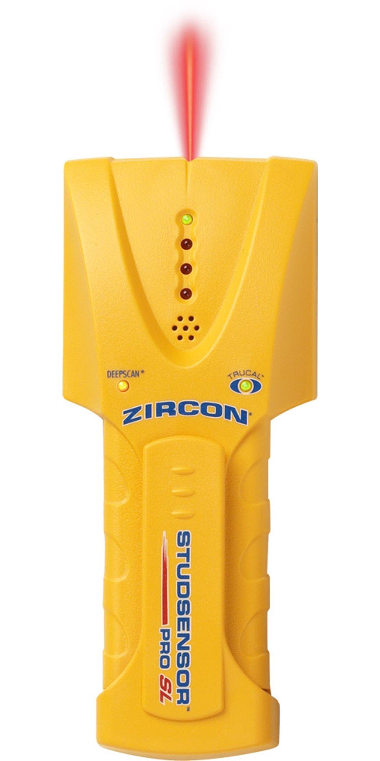 Zircon Zircon StudSensor Pro SL Edge Finder Deep-Scanning Stud Finder with SpotLite Pointing System