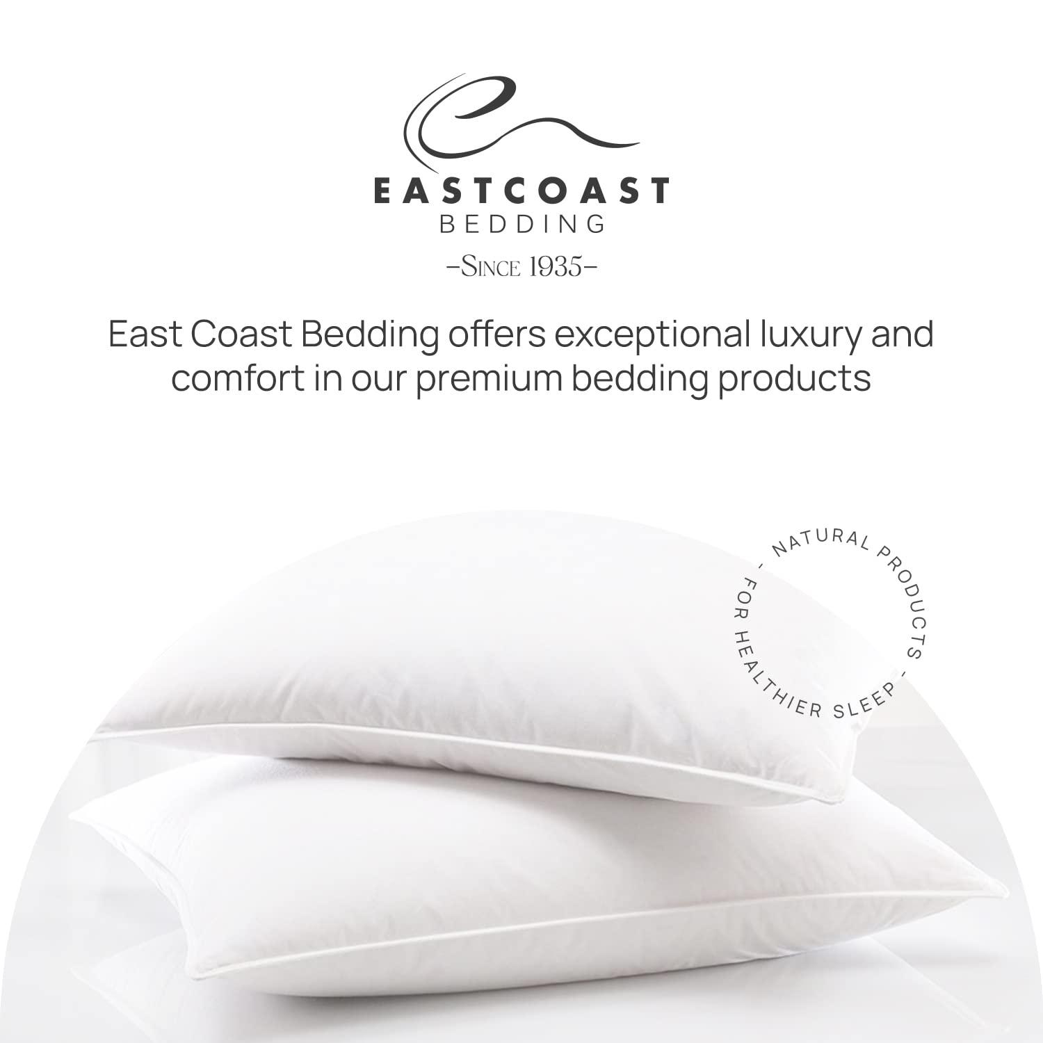 East Coast Bedding East Coast Bedding Bulk 80/20 Goose Down Feather Blend - White - Soft & Plush Fill for Premium Pillows, Comforters, Sofa Cushions, Upholstery - RDS Certified - Available in 5, 10, 20 lbs
