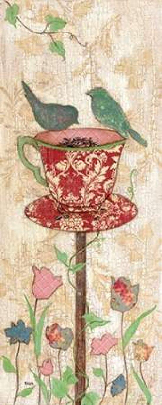 Posterazzi Posterazzi Garden Party I Poster Print by Tava Studios, (24 x 48)