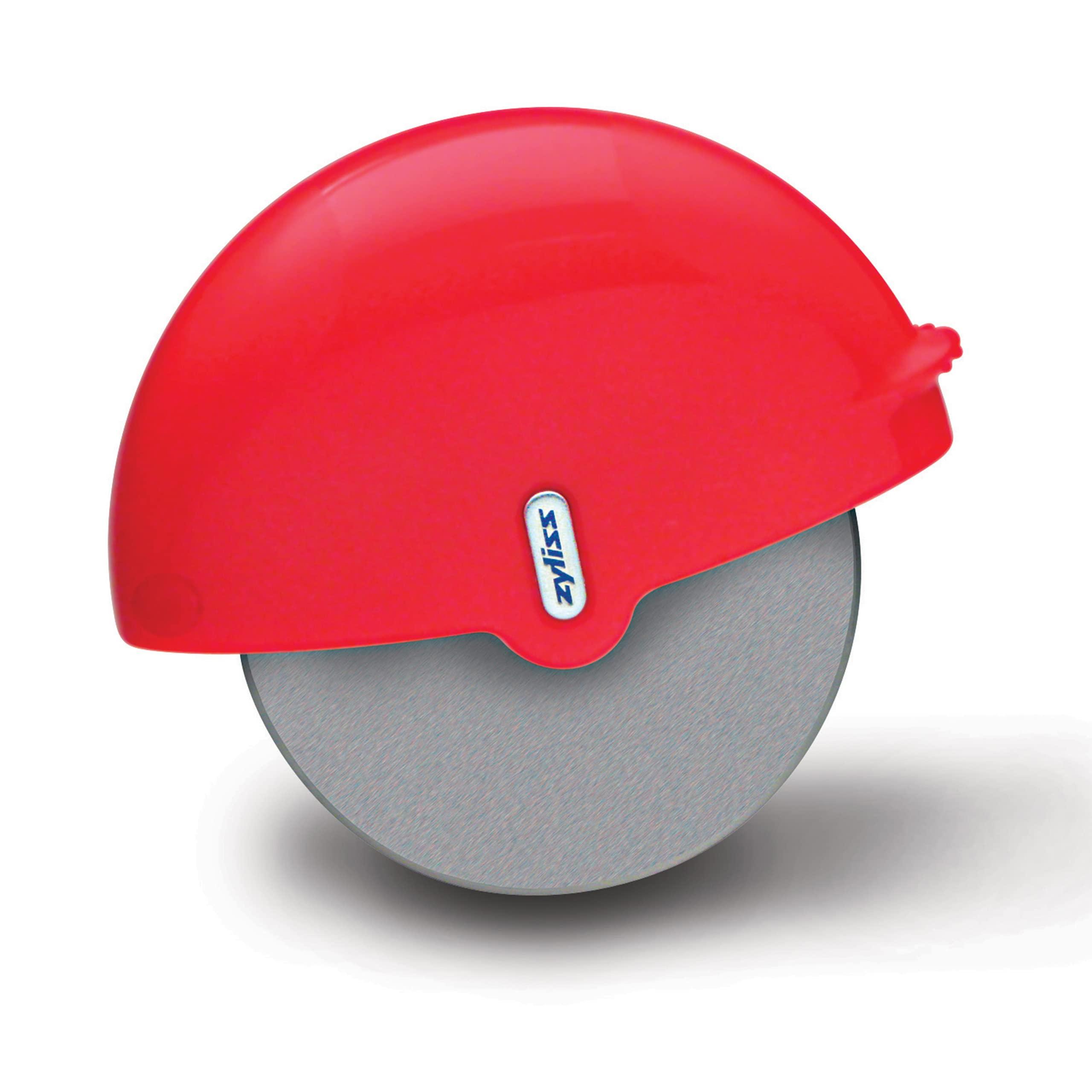 Zyliss Zyliss Pizza Wheel - Handheld Pizza Cutter with Removable Blade - Plastic Pizza Cutter with Stainless Steel Blade - Kitchen Tool and Gadget for Right- and Left-Handed Use - Dishwasher Safe