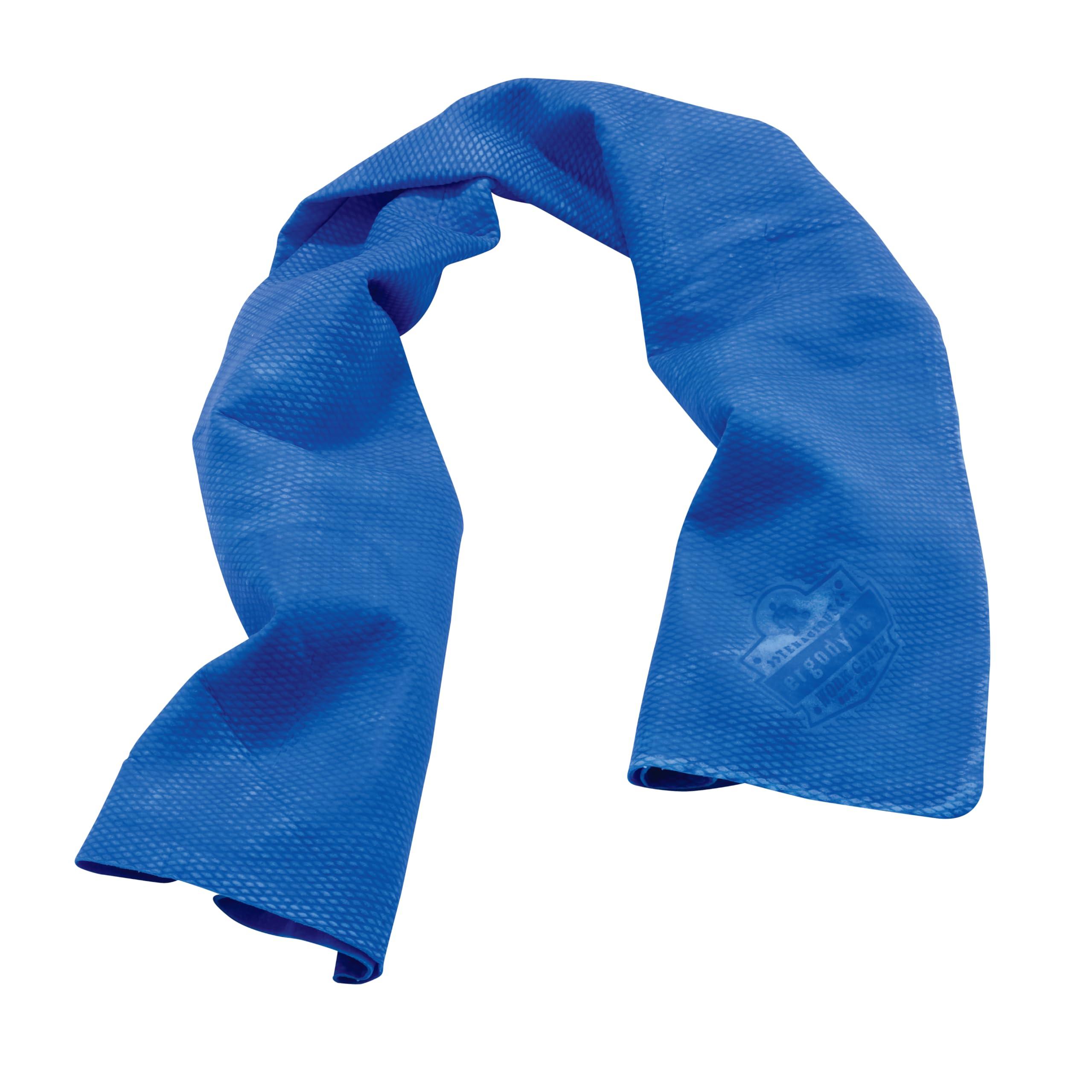 Ergodyne Ergodyne Chill-Its 6602 Evaporative Cooling Towel, Blue 13 inches x 29.5 inches