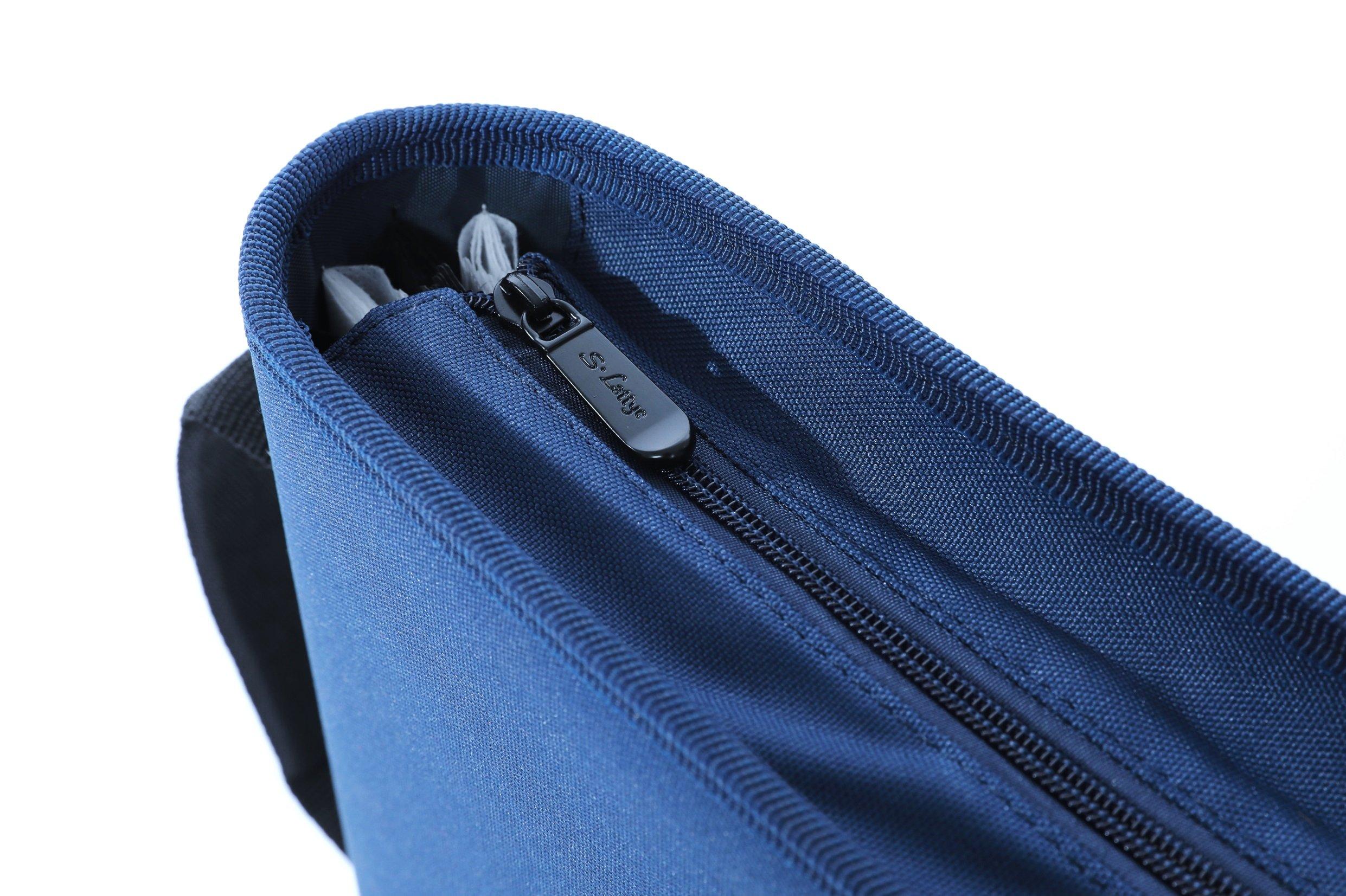 SLattye DVD CD Storage Case with Extra Wide Title Cover Pages for Blu Ray Movie Music Audio Disk (Portable Carrying Binder Holder Wallet Album Home Organizer Shelf)- 192 Disc Units & 96 Booklet Pockets