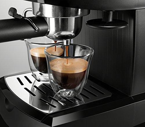 De'Longhi DeLonghi EC155 15 Bar Espresso and Cappuccino Machine, Black