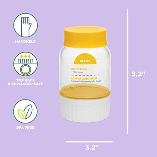 Chef'n Chef\'n 102-567-017 Buttercup Butter Maker, One Size, Lemon/Meringue