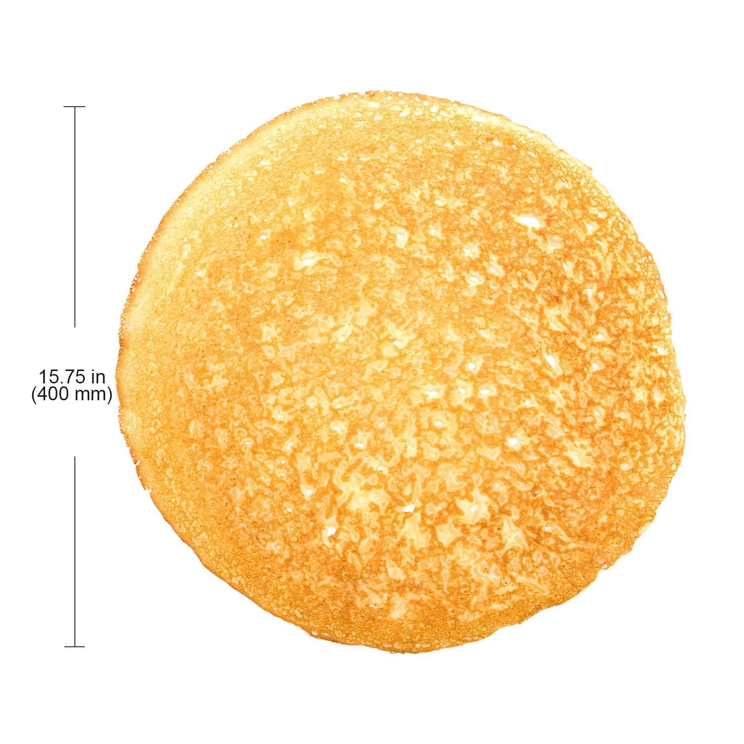 ALDKitchen ALDKitchen Crepe Maker Commercial | Electric Pancake Maker | Nonstick 16 Plate | 110V (Single)