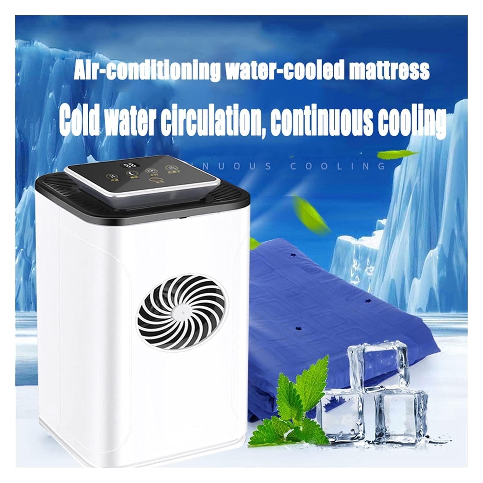 AGYH Mattress Cooler Bed Cooling Mattress Pad, Air-Conditioning Water Cooling Mattress, Cool and Comfortable Mattress Cooling System, 0.7x1.4m (Color : Blue)