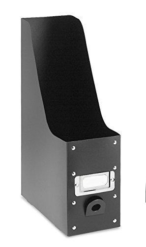 Whitmor Whitmor Magazine Storage Desk Organizers - Black (Set of 5)