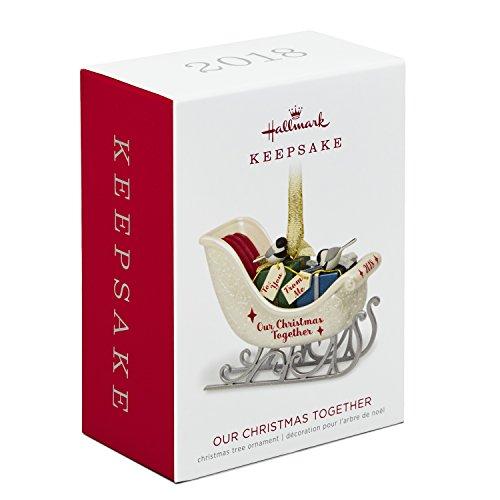Hallmark Hallmark Keepsake Christmas Ornament 2018 Year Dated, Our Christmas Together Sleigh