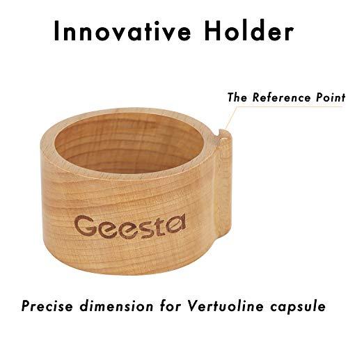 Geesta GEESTA Reusable Aluminum Foil Seals Kit Compatible with Nespresso Vertuoline Capsules