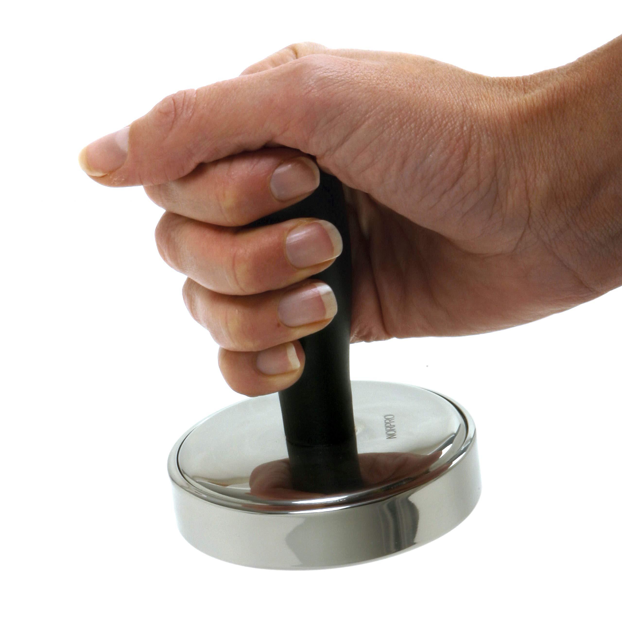 Norpro Norpro Grip-EZ Stainless Steel Meat Pounder, Black/Silver