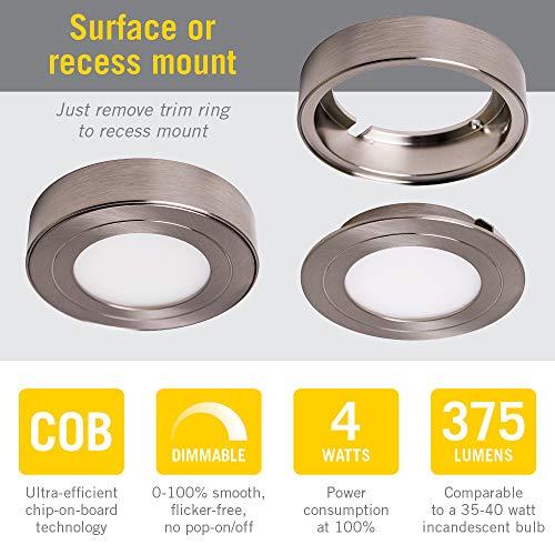 Armacost Lighting Armacost Lighting 213411 2700K Purevue Dimmable Led Puck Light, Soft White