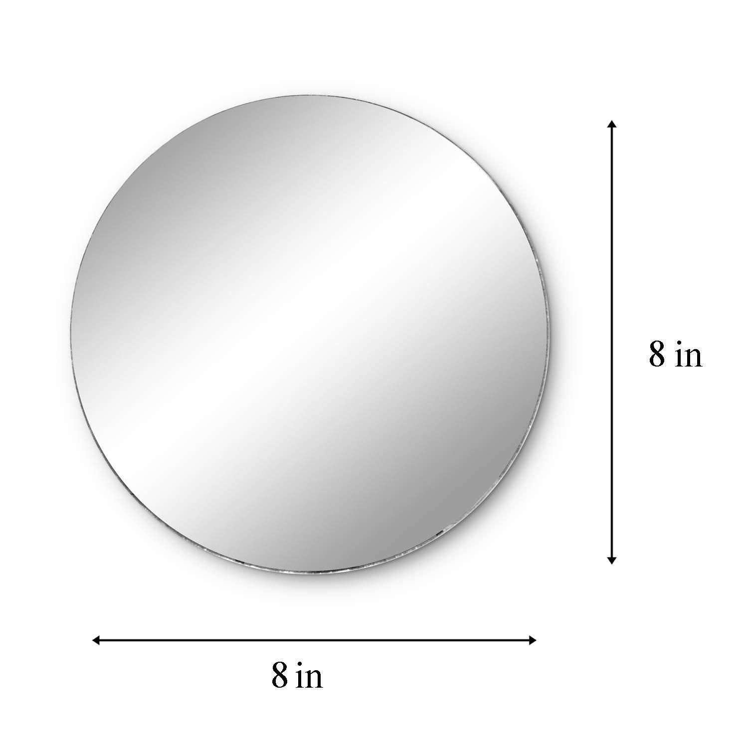 Super Z Outlet Super Z Outlet Round Mirror Wedding Table Centerpieces, 10 Pieces, 8\" Inches