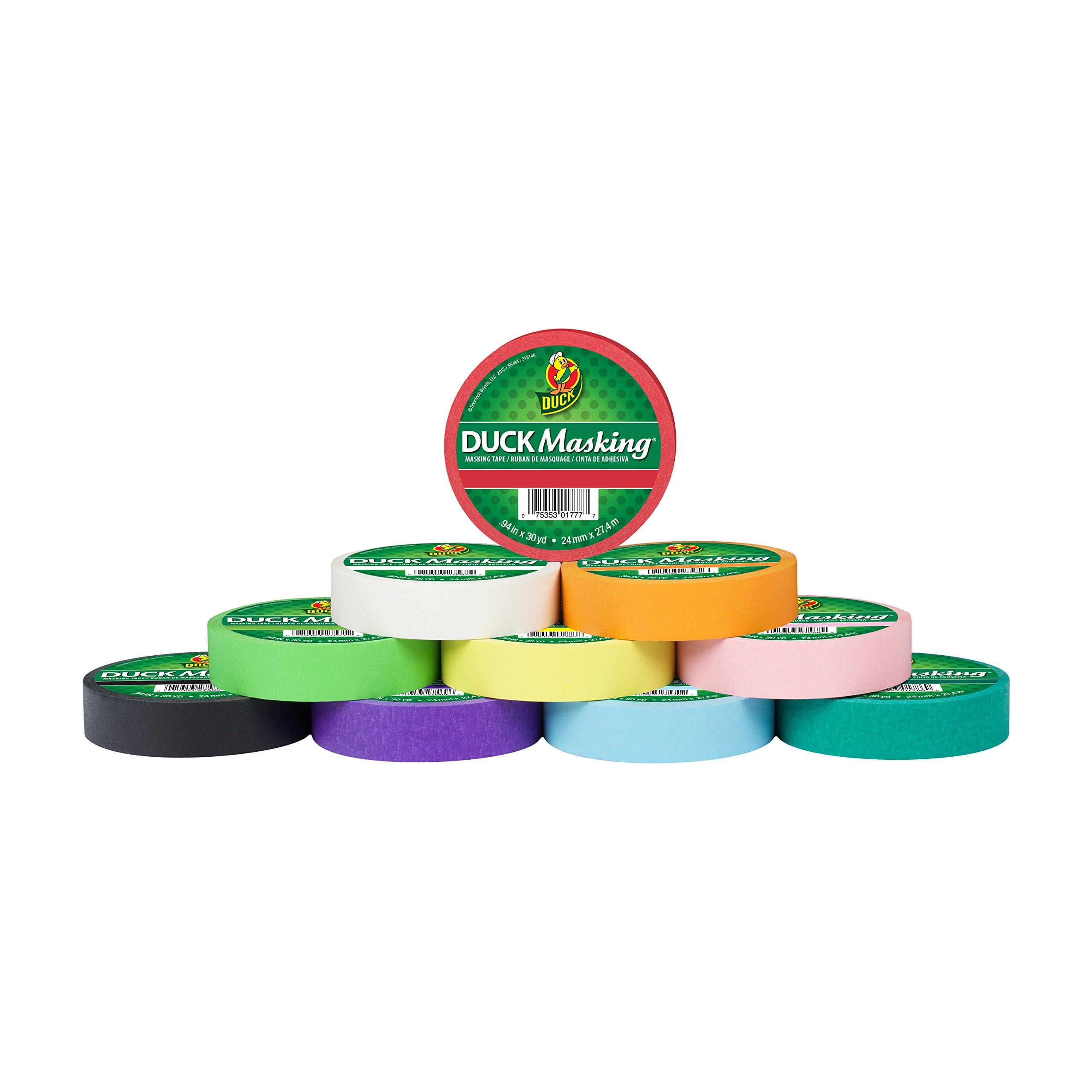 Duck Duck Masking 240882 Light Green Color Masking Tape, 94-Inch by 30 Yards