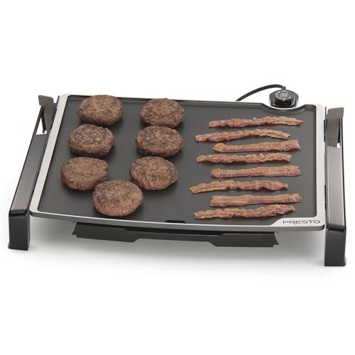 Presto Presto 07073 Electric Tilt-N-fold Griddle, 19", Black