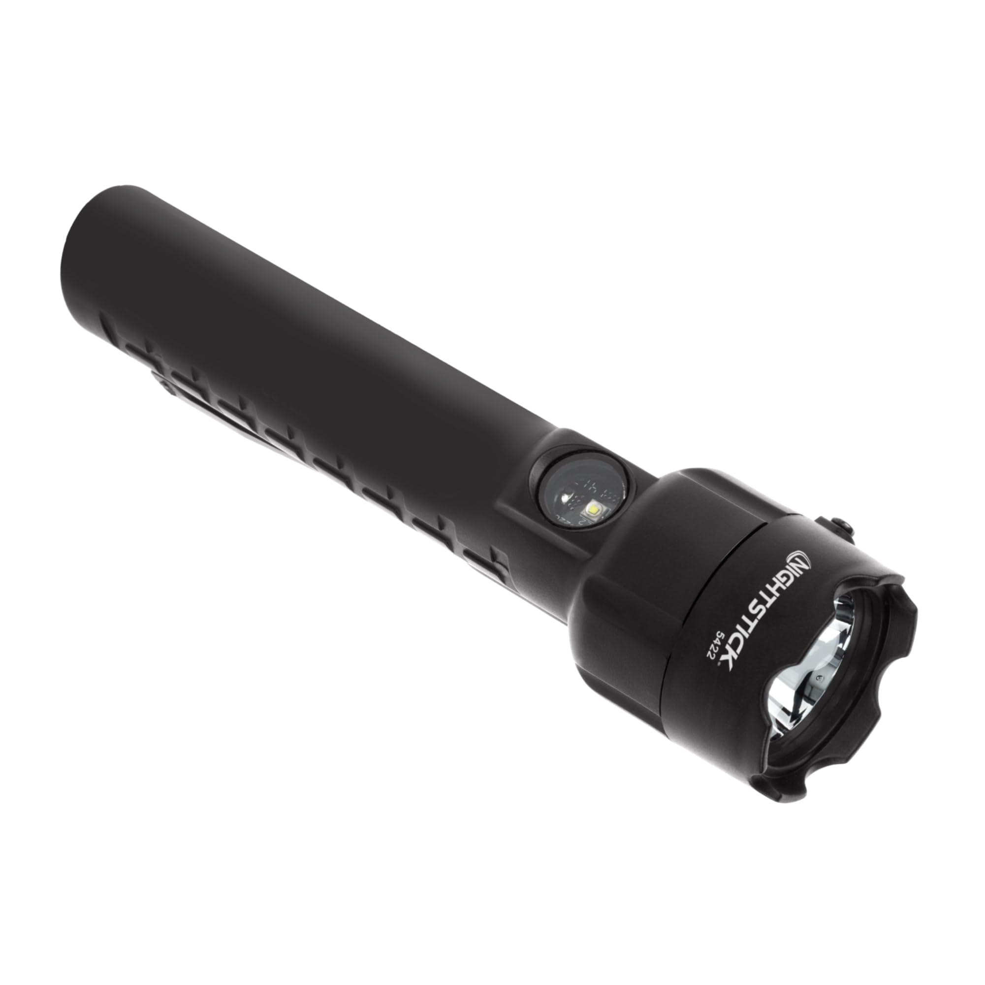 Nightstick Nightstick XPP-5422B 3 AA Intrinsically Safe Permissible Dual-Light Flashlight, Black
