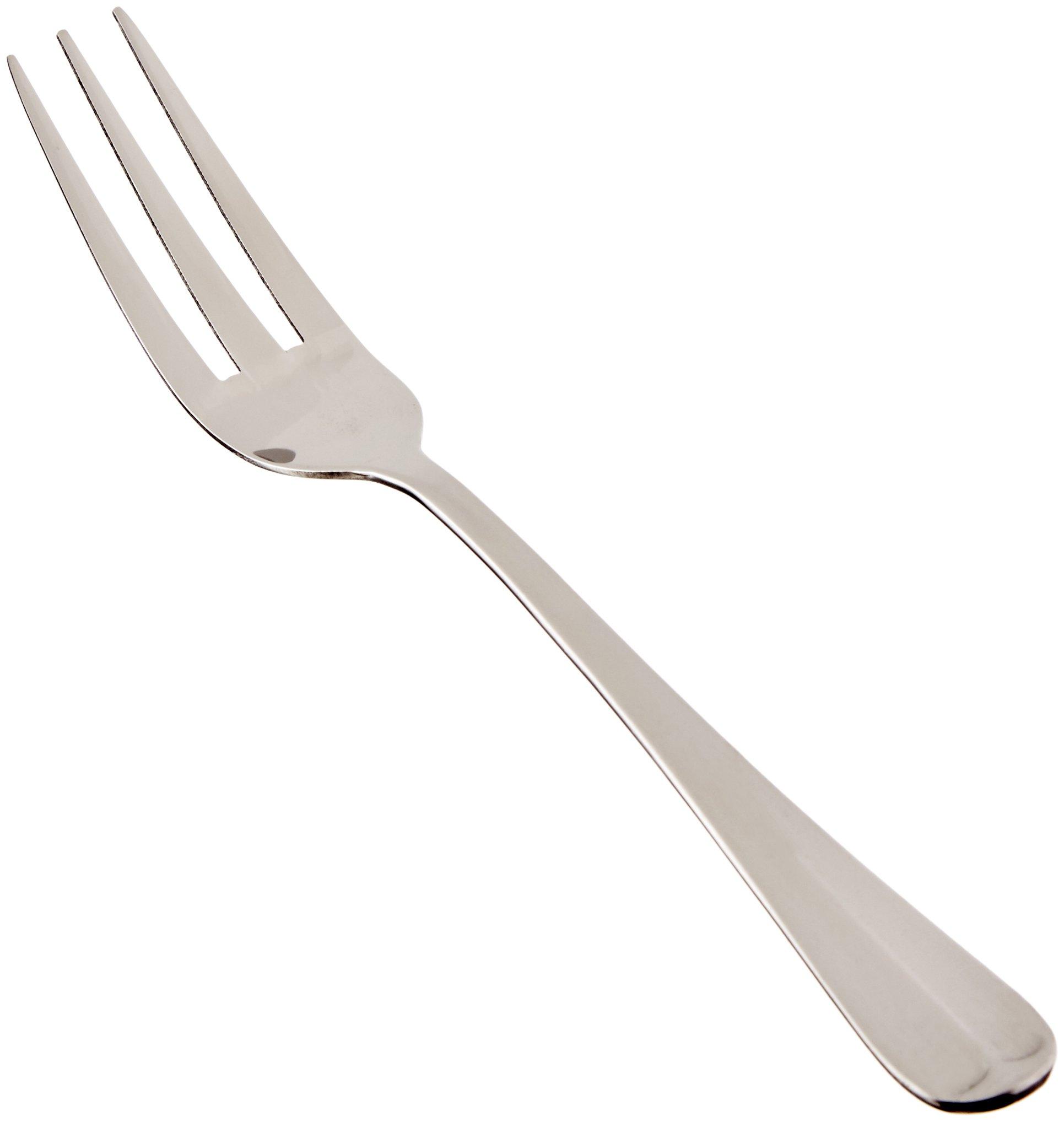 Winco Winco 0015-05 12-Piece Lafayette 3-Tine Dinner Fork Set, 18-0 Stainless Steel, 1, Silver