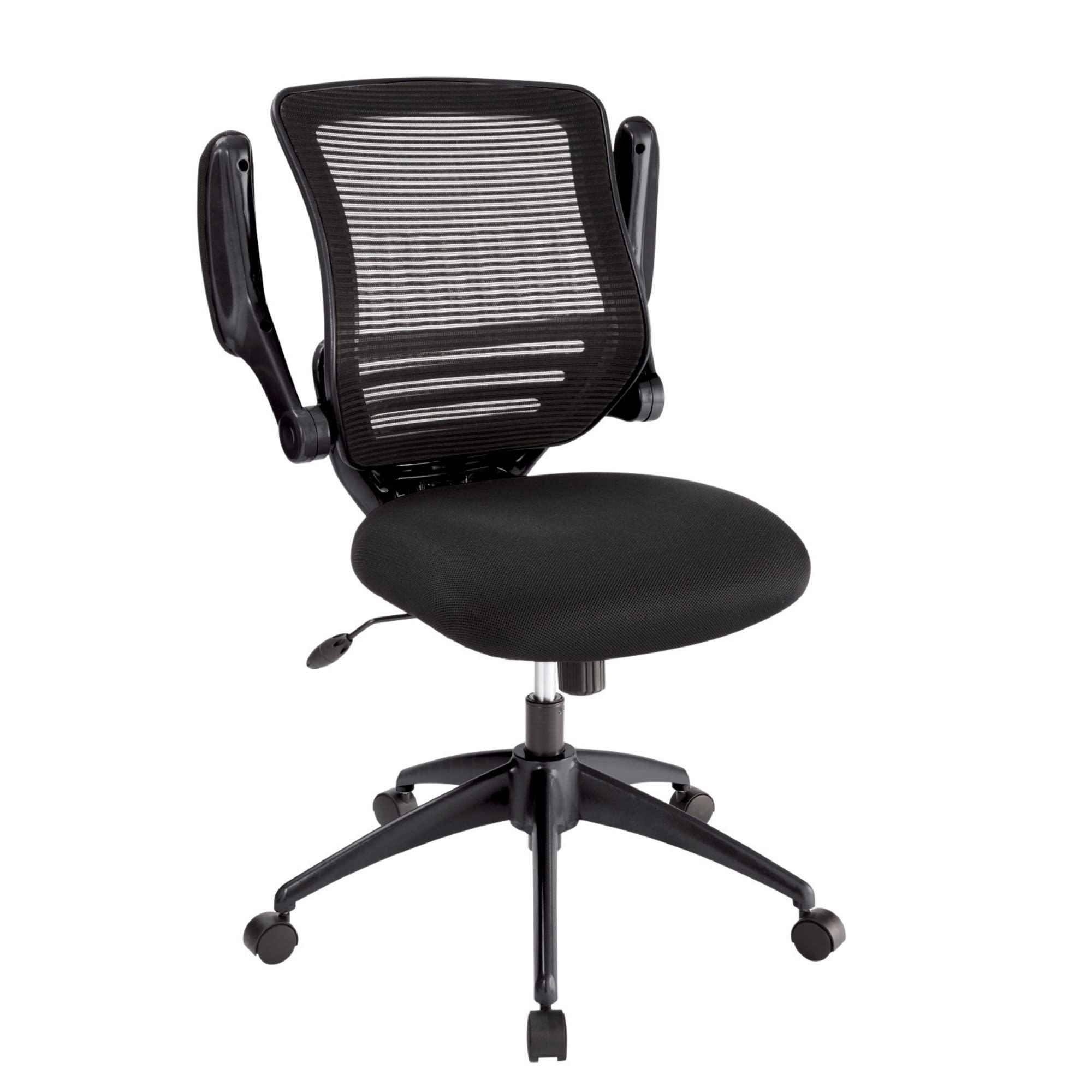 Realspace Realspace Calusa Mesh Mid-Back Chair, Black