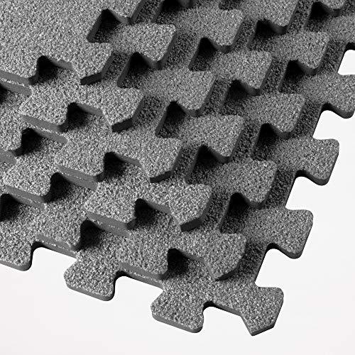 We Sell Mats We Sell Mats 3/8 Inch Thick Interlocking Foam Carpet Tiles Durable Carpet Squares Anti Fatigue Support for Home Office or Classroom Use, 24 in x 24 in