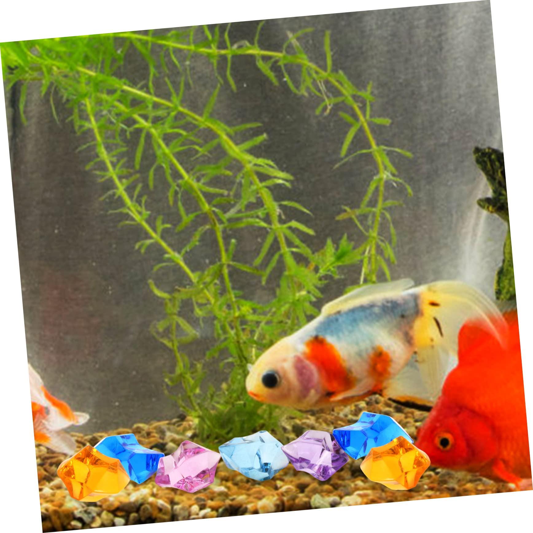 Didiseaon Didiseaon 1 Pack Plastic Ice Cubes Ice Cube Prop Fake Crushed Ice Rocks Clear False Ice Square Party Table Scatters Clear Vases for Flowers Faux Stone Ice Cubes Decor Banquet Table Irregular