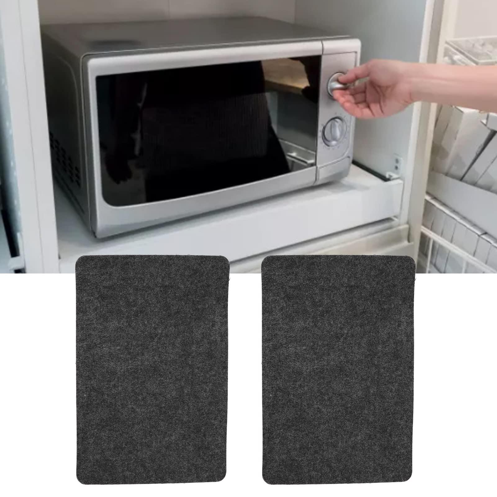 Miskall 2-Pack Heat Resistant Mats - Washable Non-Slip Insulation Pads for Kitchen Countertop - Ideal for Air Fryers and Kitchen Surfaces