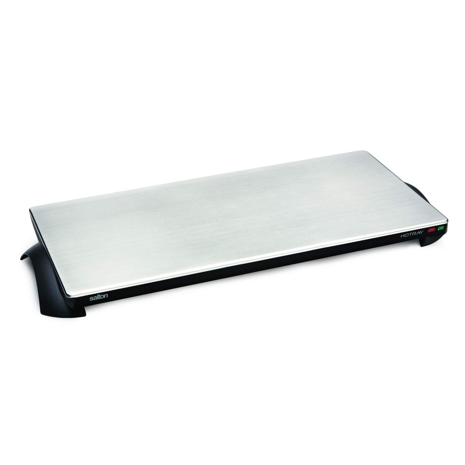Salton Cordless Warming Tray by Salton | Large Electric Hot Plate | Cooking, Serving & Warming Tray | 23-3/4” x 11-3/4” Hot Plate
