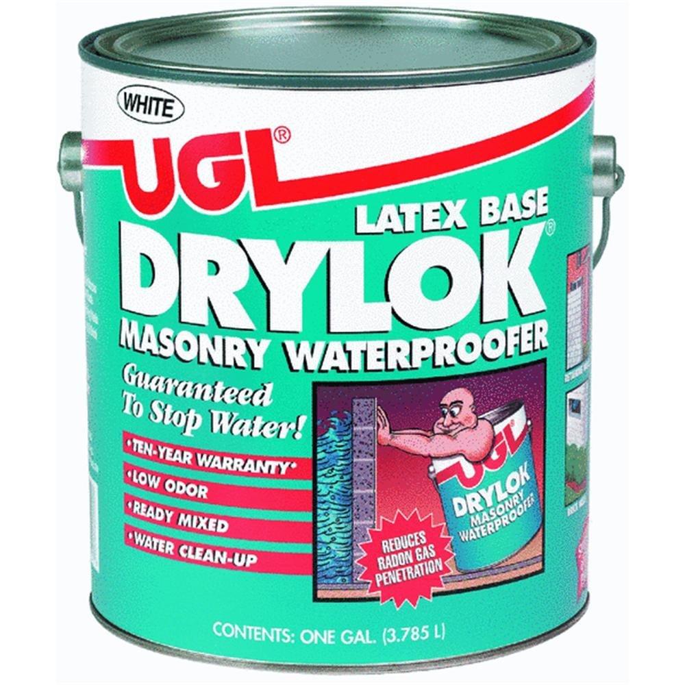 United Gilsonite United Gilsonite 27513 Drylok Masonry Waterproofer Latex, 1 Gallon, White