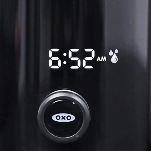 OXO OXO Brew 9 Cup Stainless Steel Coffee Maker,Silver, Black