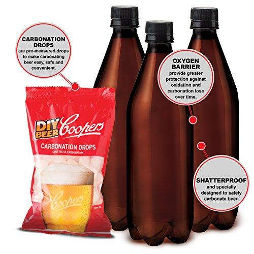 Coopers Coopers DIY Beer Home Brewing 6 Gallon All Inclusive Craft Beer Making Kit with Patented Brewing Fermenter, Beer Hydrometer, Brewing Ingredients, Bottles and Brewing Accessories