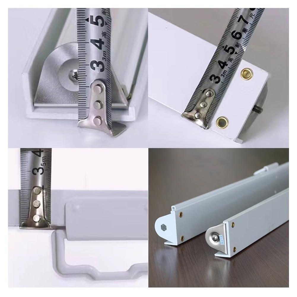 HomeLoft Basics HomeLoft Basics Roller Blinds for Refrigerator Porous Breathable Roll Up Blinds Plastic Food Preservation Roller Shades PVC Transparent Roller Curtains with Fitting(W57X59in), DEWWEQYYK-W57X59IN