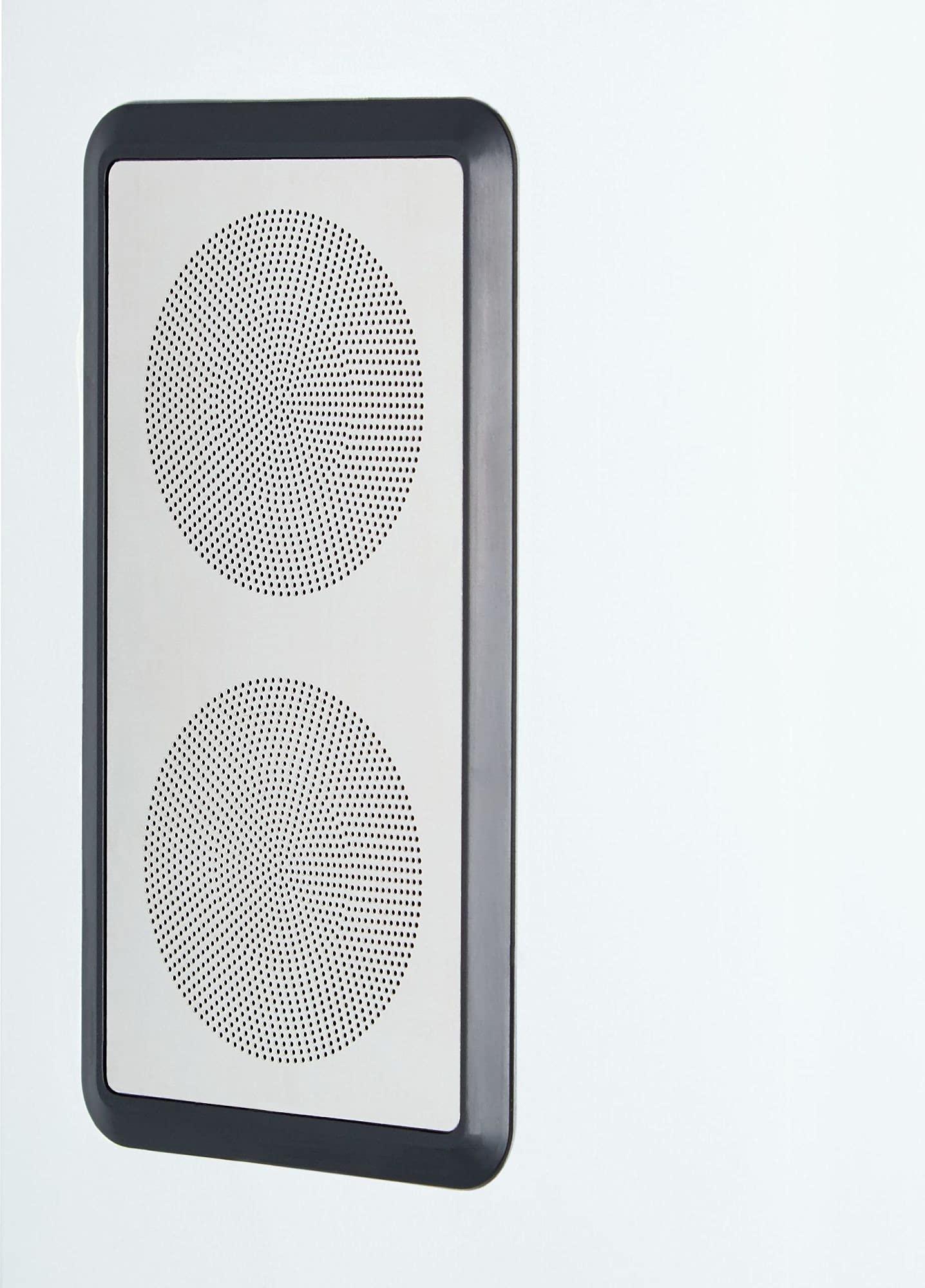 Signature Hardware Signature Hardware 456079 Seren 35-1/2\" x 32\" Lighted Frameless 2 Door Medicine Cabinet with Tunable LED and Wireless Speaker