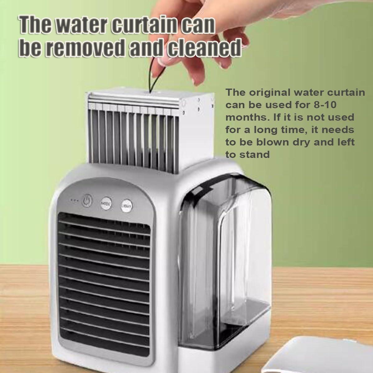 BTDGHY BTDGHY Frost Blast Pro Portable Air Chiller, Frost Blast Pro Air Conditioner, USB Rechargeable Frost Blast Pro Portable Ac, Portable Evaporative Air Cooler for Room, Bedroom, RV(Pink)