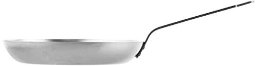 Mauviel Mauviel M\'Steel Black Carbon Natural Nonstick Frying Pan With Iron Handle, 11-in, Suitable For All Cooking Surfaces, Made in France