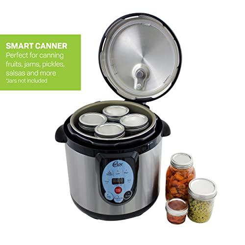 Nesco CAREY DPC-9SS Smart Electric Pressure Cooker and Canner, Stainless Steel, 9.5 Qt