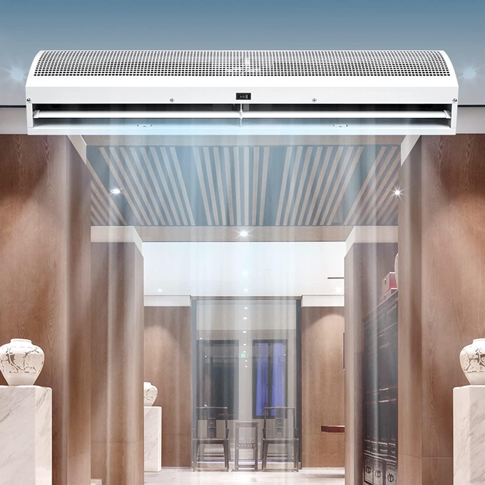 Air Curtain Air Curtain Commercial Door of 600mm, 900mm, 1200mm Styles Can Prevent Dust, Heat and Odor, Low Noise and Energy Saving (Size : 60cm)