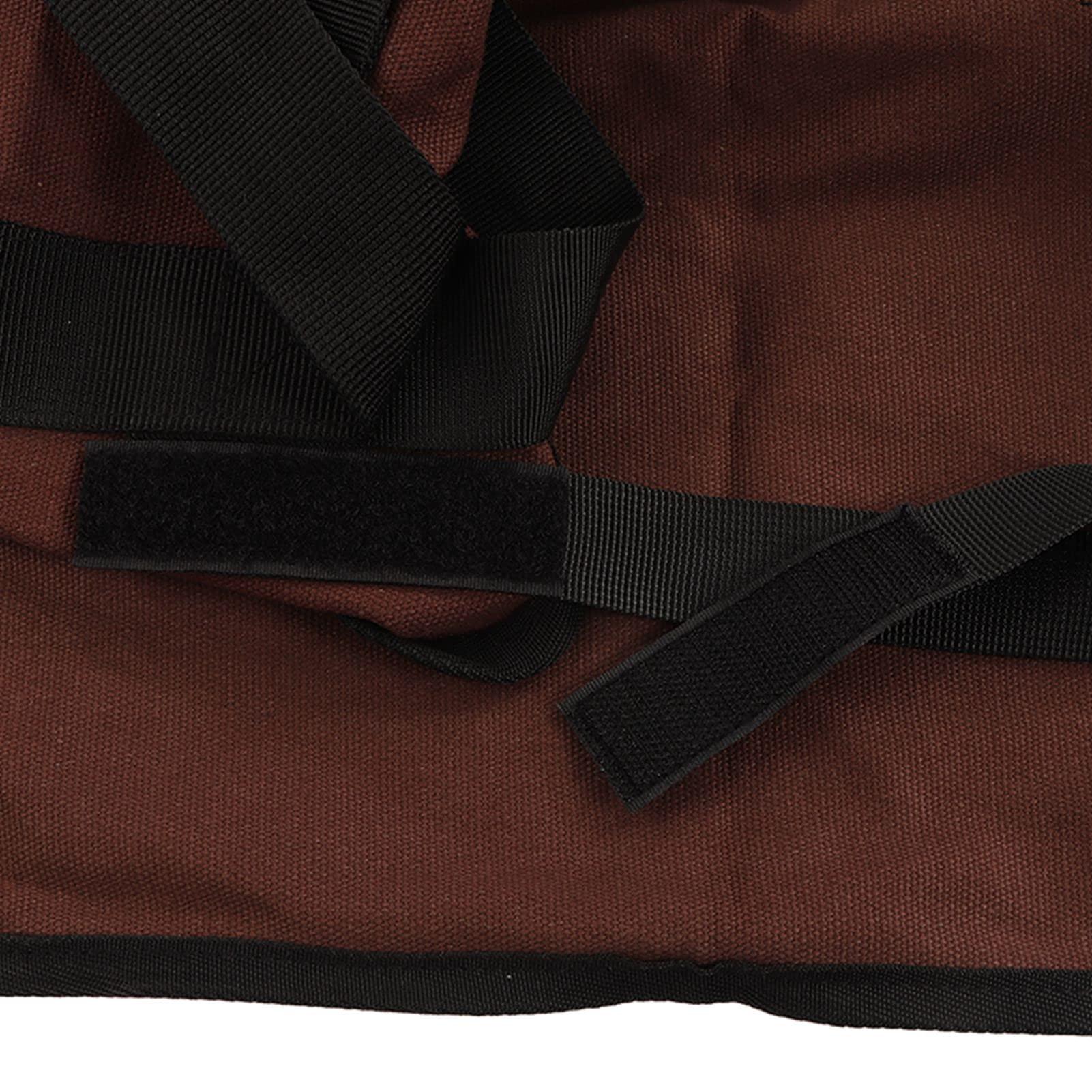 JEOZBM JEOZBM Canvas Log Carrier Bag, Waxed Canvas Firewood Log Carrier Tote, Waxed Canvas Firewood Log Carrier Tote, for Carrying Wood at Home or Camping by Outdoor