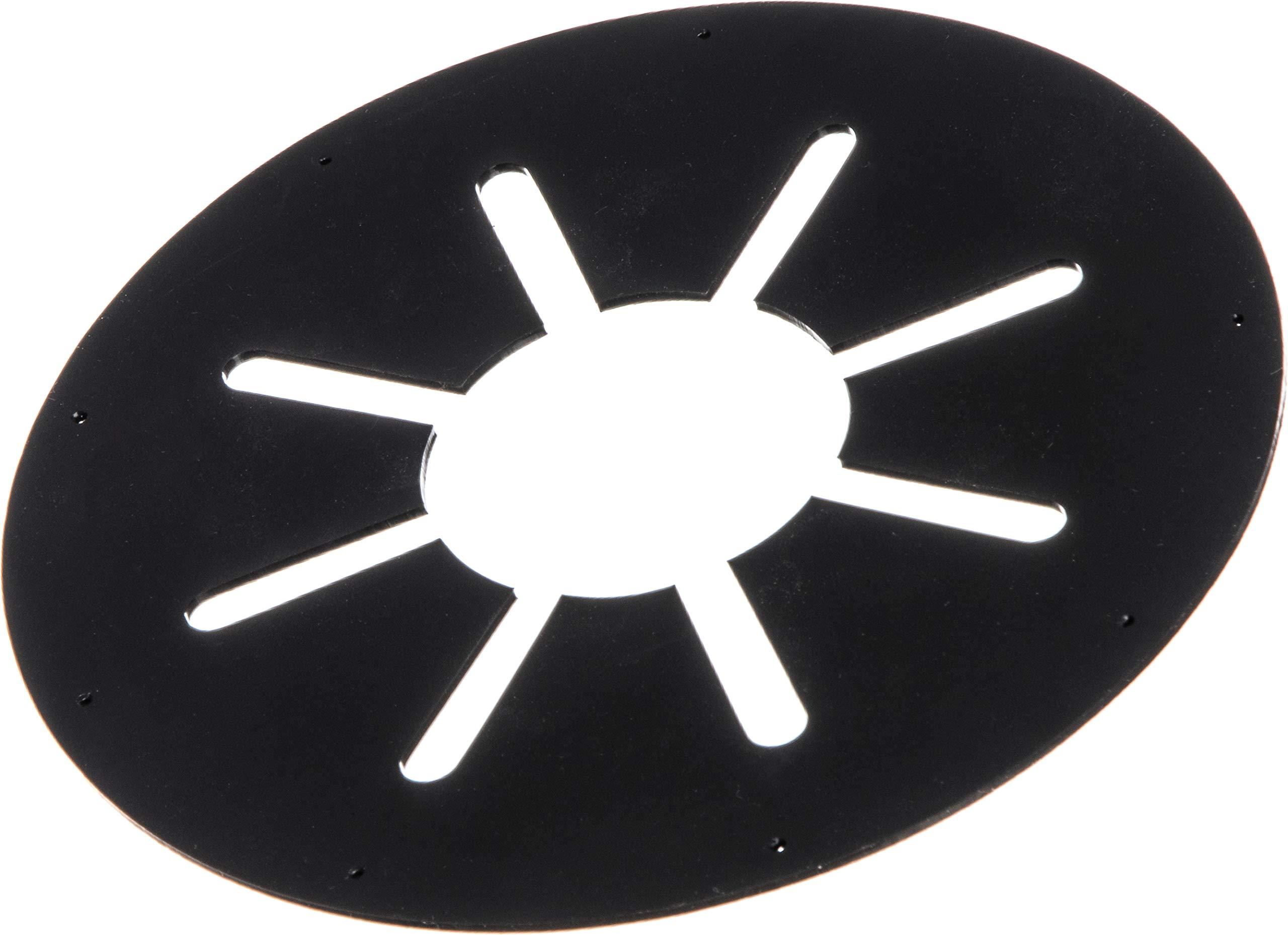 San Jamar San Jamar Euro Sentry In-Counter Cup Dispenser 4-24 Oz Cups with Adjustable Lever for Restaurants, Dining Halls, and Fast Food, Plastic, 23.5 Inches, Blue