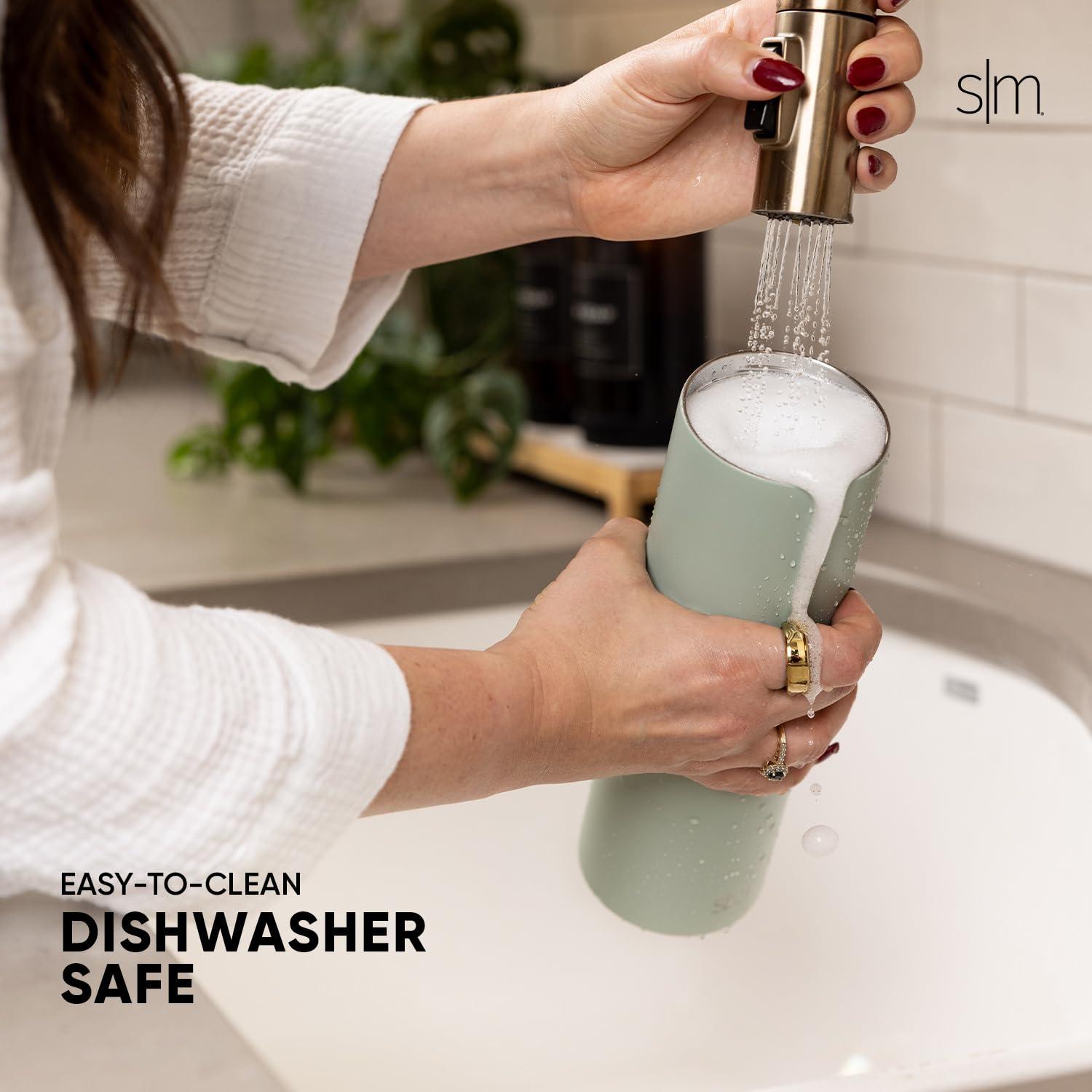 Simple Modern Simple Modern Water Bottle with Straw lid | Insulated Stainless Steel Thermos | Reusable Travel Water Bottles for Gym & Sports | Leak Proof & BPA Free | Mesa Collection | 24oz, Graphite