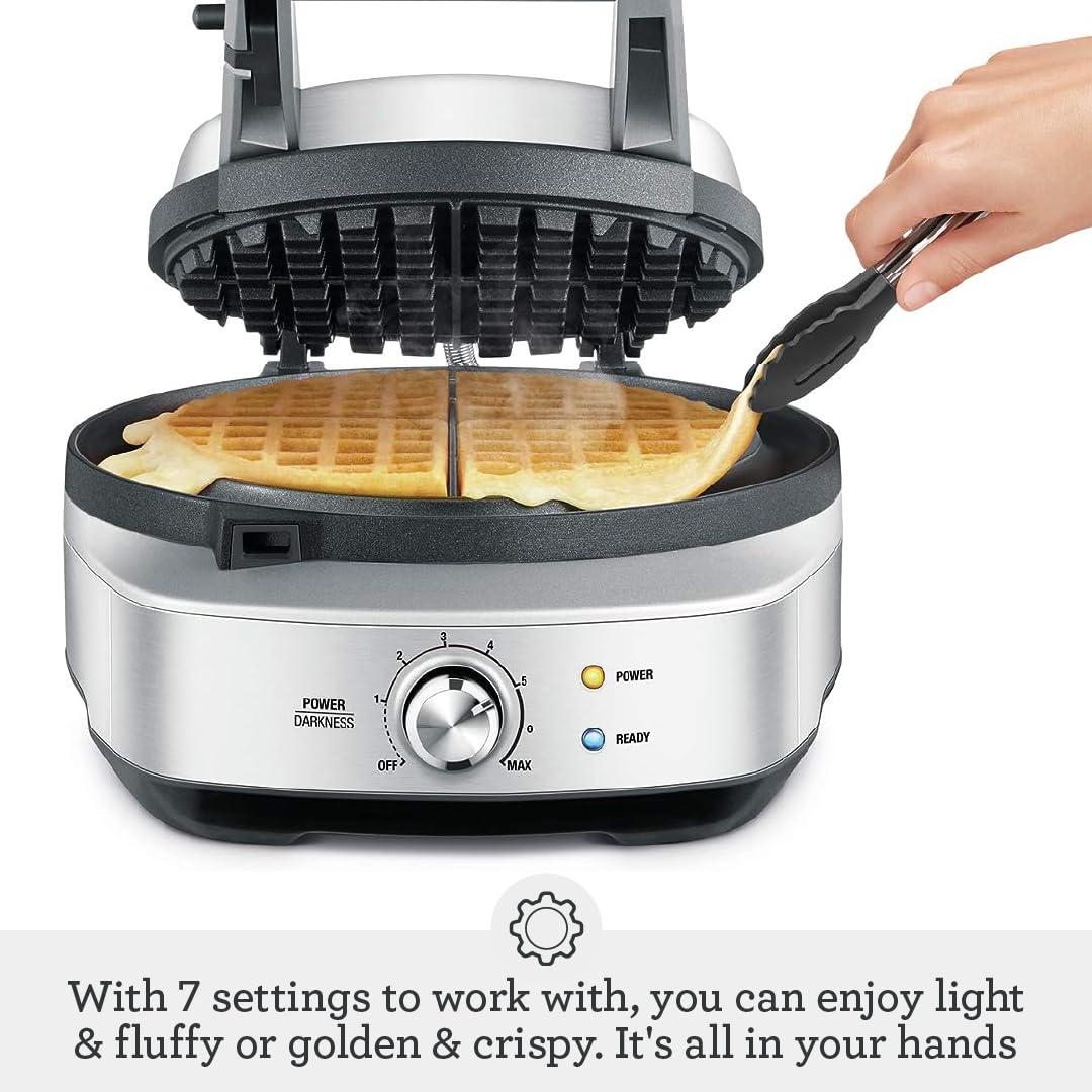 Breville Breville BWM520XL Waffle Iron, 2.3, Silver
