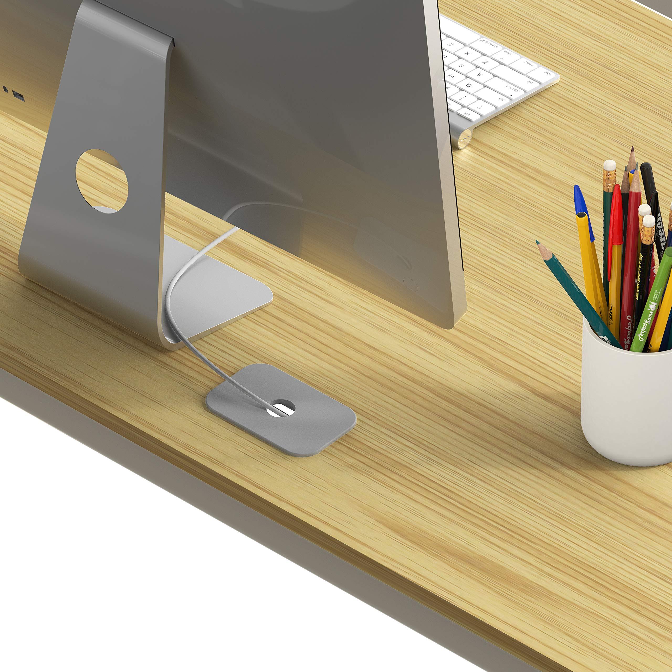 SHW SHW Artwork Office 55''x60'' Large L Shaped Corner Desk, Oak