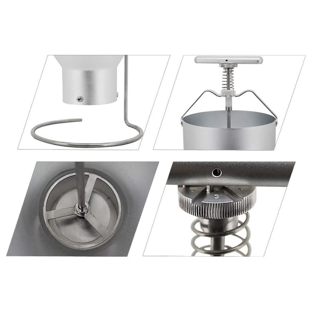 NF Commercial Doughnut Maker 3L Manual Donut Making Machine Stainless Steel Donut Dispenser with 6 Gear Adjustable Width