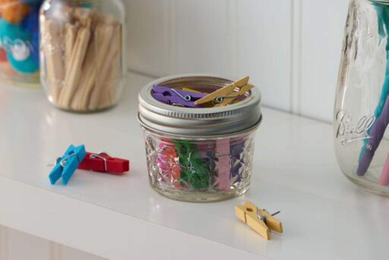 Ball Ball Mason 4oz Quilted Jelly Jars with Lids and Bands, Set of 12