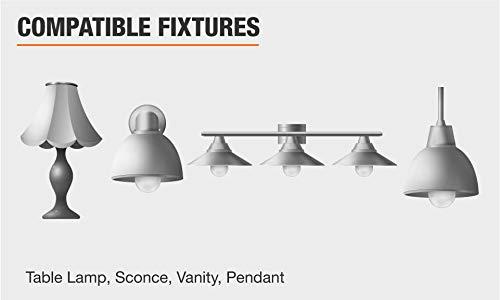 EcoSmart (8-Pack) EcoSmart LED Dimmable 100-Watt Daylight Light Bulb, A19, 1680-Lumen, 5000K, E26 Base