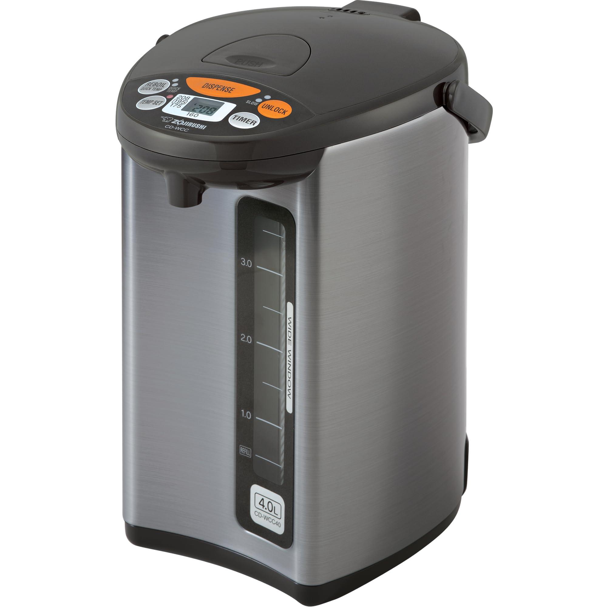 Zojirushi Zojirushi Micom Water Boiler and Warmer (135 oz. / 4L, Silver)