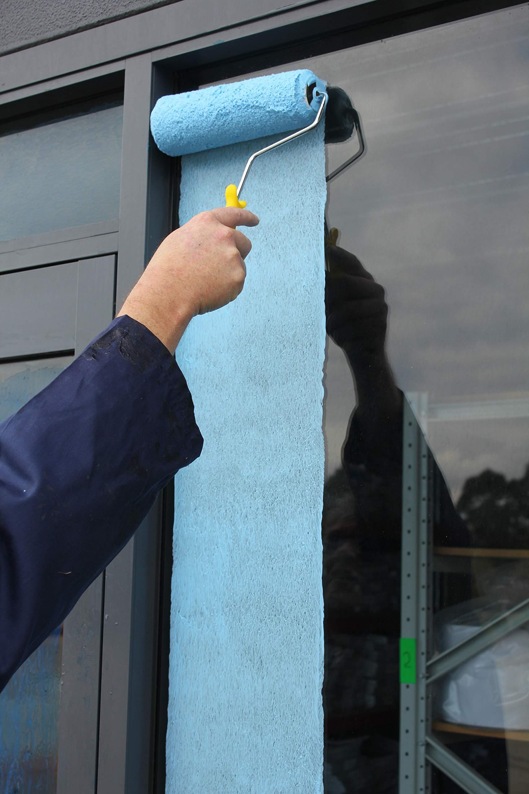 Strippable Coatings Windocoat 4880 - Peelable Coating with Blue Tint - Temporary Protective Liquid Masking Film - Water Resistant - for Windows, Floors, and Non-Porous Surfaces - 1 Gallon Can