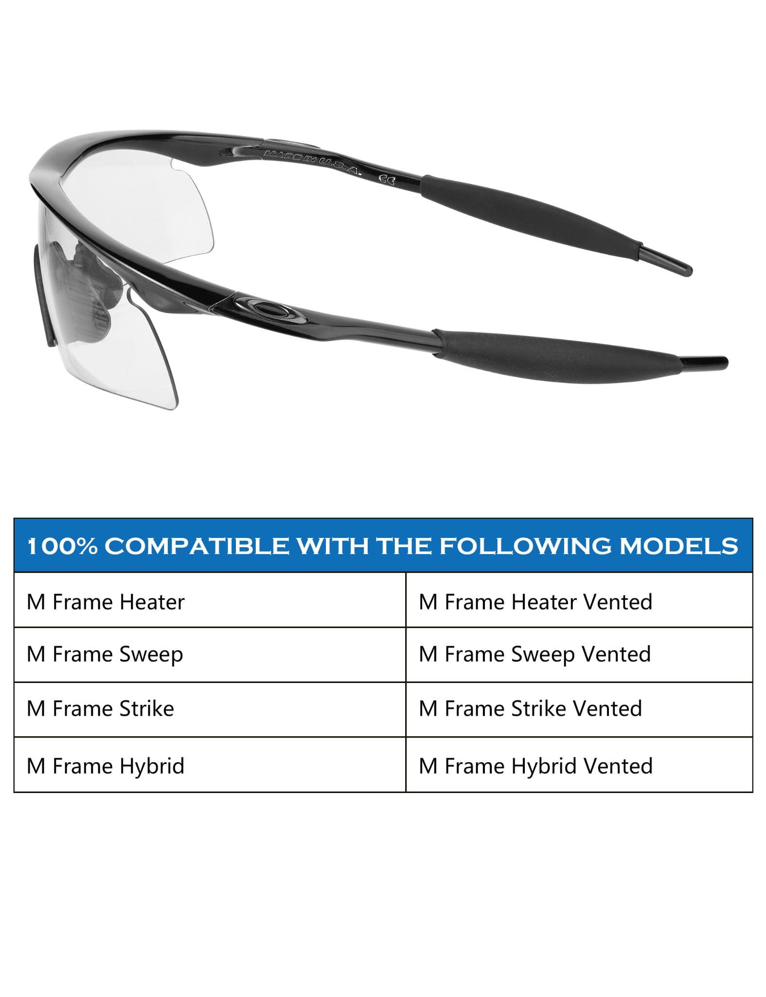 Firtox Replacement Earsocks & Nosepieces Rubber Kits for Oakley M Frame Heater/M Frame Sweep/M Frame Strike/M Frame Hybrid Sunglass - Green